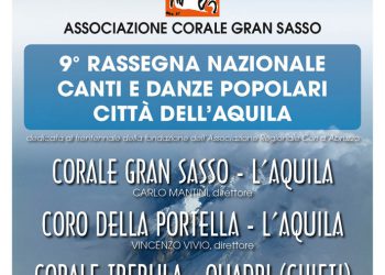 Perdonanza: 9^ Rassegna Nazionale Canti e Danze popolari “Città dell’Aquila”.