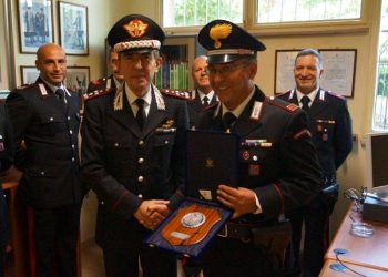 Il Comandante Generale dell’Arma dei Carabinieri in visita alla stazione di Capistrello.
