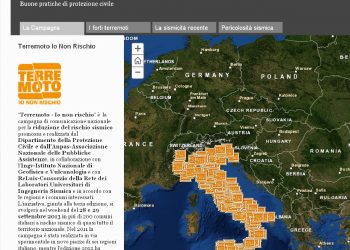 Terremoto – Io non rischio”: campagna nazionale per la riduzione del rischio sismico.