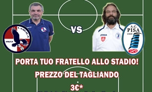 L’Aquila Calcio: Pagliari G. vs Pagliari D., vieni allo stadio con tuo fratello!