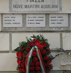 Commemorazione Nove Martiri: il sindaco Cialente chiama a raccolta la popolazione.