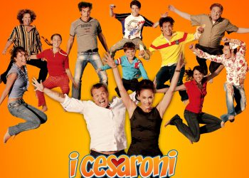 A L’Aquila il cast de “I Cesaroni”, le riprese a Collemaggio.