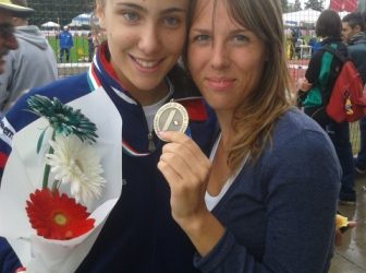 Ludovica Clementini quinta sui mt.100 ai Campionati Italiani Allievi di Jesolo.
