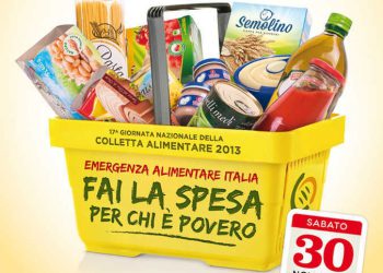 Sabato 30 novembre la XVII giornata nazionale della colletta alimentare.