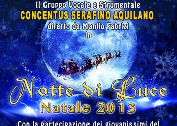 Concerto Concentus Serafino Aquilano il 26 dicembre.