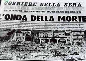 Tragedia del Vajont, domani conferenza stampa per presentare iniziative.