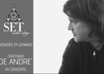 L’Aquila: Cristiano De André al Set venerdì 24.