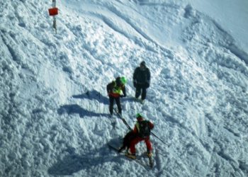 Il racconto del poliziotto intervenuto sulla slavina che ha investito Mario Celli ieri a Campo Imperatore.
