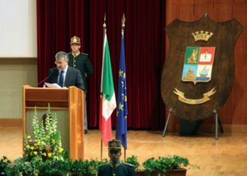 Scuola Ispettori e Sovrintendenti della Guardia di Finanza, inaugurazione anno accademico 2013-2014.