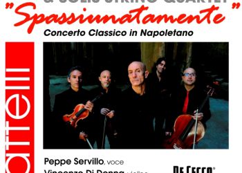 Domenica 2 marzo concerto di Peppe Servillo e il Solis String Qartet.