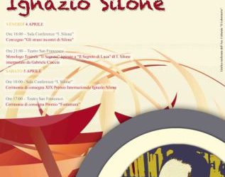 XIX edizione Premio Internazionale Ignazio Silone