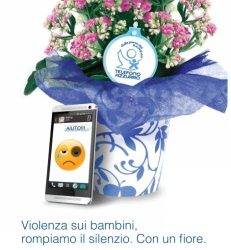 Violenza sui bambini: Rotaract e telefono azzurro invitano a rompere il silenzio con un fiore