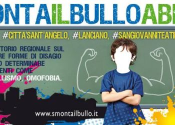 Smonta il bullo Abruzzo: a Celano, Lanciano, San Giovanni Teatino e Città Sant’Angelo è partita la campagna