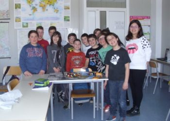 La V^ B della Scuola primaria di Sassa sulla Nave della Legalità