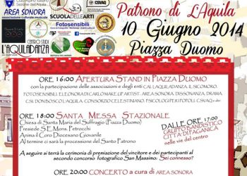 L’Aquila, il 10 Giugno festeggiamenti in onore di San Massimo