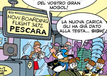 80 anni Paperino con gli orsi nel Parco
