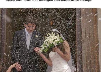 Con l’annullamento dei matrimoni alla Sacra Rota viene a cessare ogni forma di sostegno economico all’ex coniuge, un’ inchiesta dettagliata nel nuovo libro di Vincenzo Di Michele