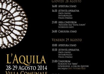Perdonanza 2014, alla villa comunale il “Villaggio della Sicurezza” della Polizia