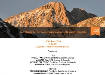 La Fondazione Carispaq inaugura il Festival della Montagna