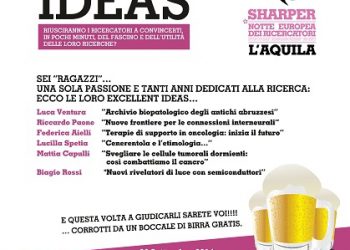 SHARPER a L’Aquila è anche…Excellent Idea!