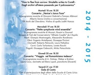 Concerto d’inaugurazione del nuovo anno Accademico del Conservatorio “Alfredo Casella”