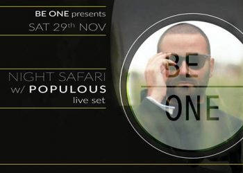 Al Be One “Night Safari”, sabato 29 ospite Populous
