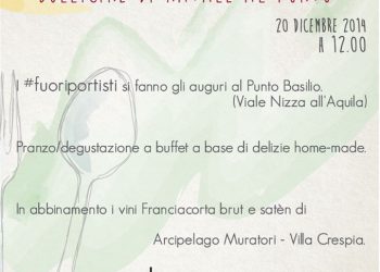 Una Domenica Fuori Porta: il 20 dicembre Bollicine di Natale al Punto Basilio
