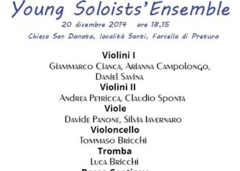Concerto di Natale della Young Soloists’ Ensemble