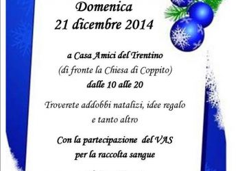 Domenica a Coppito Mercatino di Natale e solidarietà