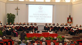 Inaugurazione Anno Accademico 2014-2015 dell’Istituto Superiore di Scienze Religiose “Fides et Ratio” dell’Aquila