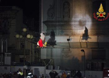 L’Aquila, la Befana 115 dei Vigili del Fuoco