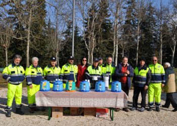 Associazione V.A.DO e Protezione Civile di Ocre per la campestre Mazzini-Patini
