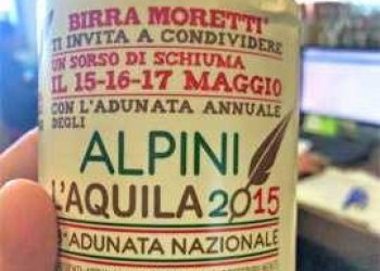 Adunata Alpini: birra Moretti partner manifestazione
