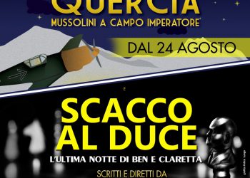 “Operazione Quercia” e “Scacco al Duce”: domani presentazione all’Aquila con Pingitore