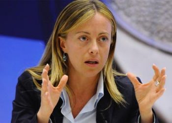 Elezioni: l’Onorevole Giorgia meloni (Fdi-AN) giovedì in conferenza stampa con Pierluigi Biondi
