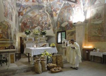 “Legato Pio”: rievocata a Paganica una tradizione durata un secolo