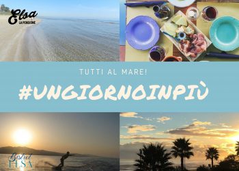 Pensione Elsa supporta ripresa economica e promuove turismo con “Tutti al mare! #ungiornoinpiù”