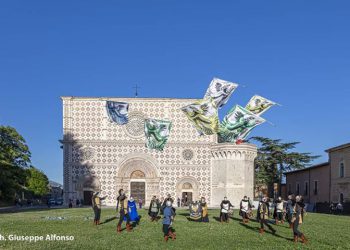 Virus, prima uscita ufficiale dei Bandierai dei Quattro Quarti dopo il lockdown