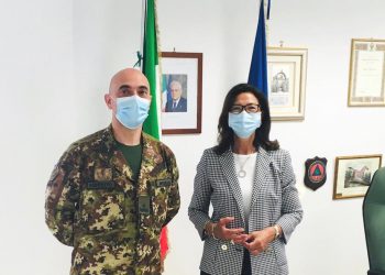 Il Prefetto Torraco incontra il Generale Argiolas del Raggruppamento operazione Strade Sicure