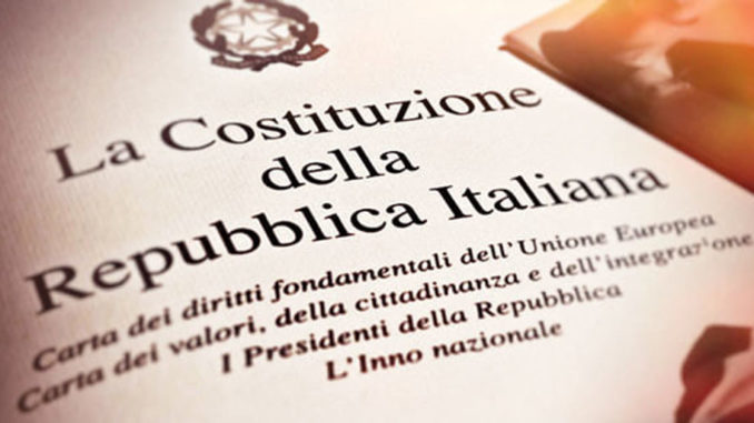 I Principi Fondamentali Della Carta Costituzionale Battesimo Civico: Comune Giulianova invierà a diciottenni giuliesi