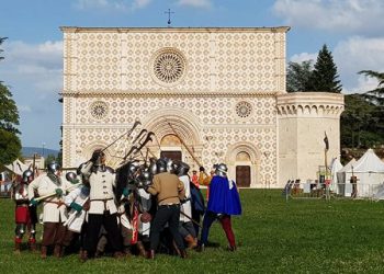 Nel pomeriggio del 2 giugno la battaglia di Bazzano e le Bone Novelle con una rappresentanza della compagnia Rosso d’Aquila