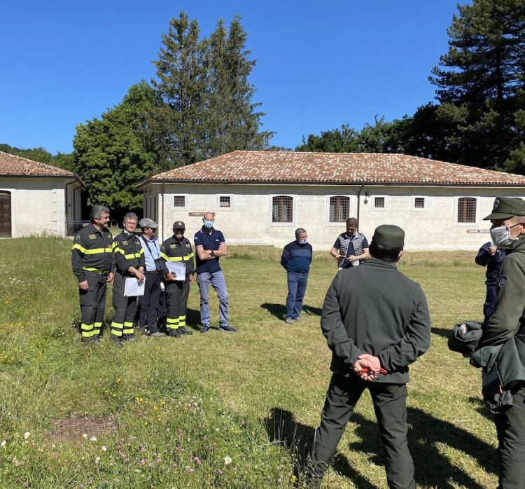 Vigili del Fuoco: esercitazione AIB nei parchi nazionali di Abruzzo e del Gran Sasso