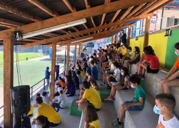 Il sindaco Biondi in visita all’oratorio salesiano dell’Aquila
