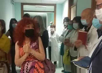 Taglio del nastro questa mattina all’ospedale dell’Aquila con l’inaugurazione della “stanza rosa” per le vittime di violenza