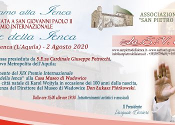 19° Premio Internazionale “La Stele della Ienca”, conferimento alla “Casa Museo di Wadowice – Polonia”