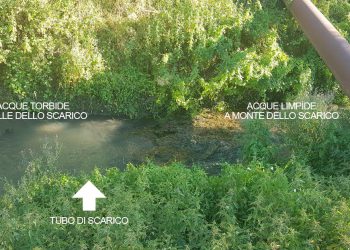 Tagliacozzo: Fare Verde e NOVPC segnalano all’ARTA scarico nel fiume Imele