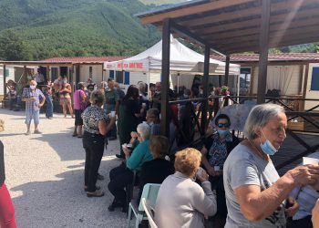 Il bene è qualcosa che si moltiplica: inaugurata l’Area di sosta a Sant’Angelo di Amatrice