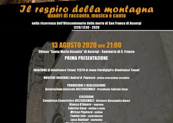 Il Respiro della montagna: quadri di racconto, musica, canto