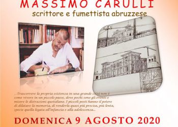 San Pietro della Ienca: lo scrittore e fumettista Massimo Carulli ospite del sesto appuntamento del Giardino Letterario