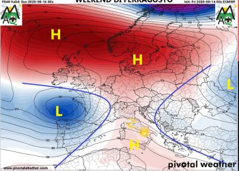 MeteoAquilano: weekend di Ferragosto con stabilità e temperature più gradevoli